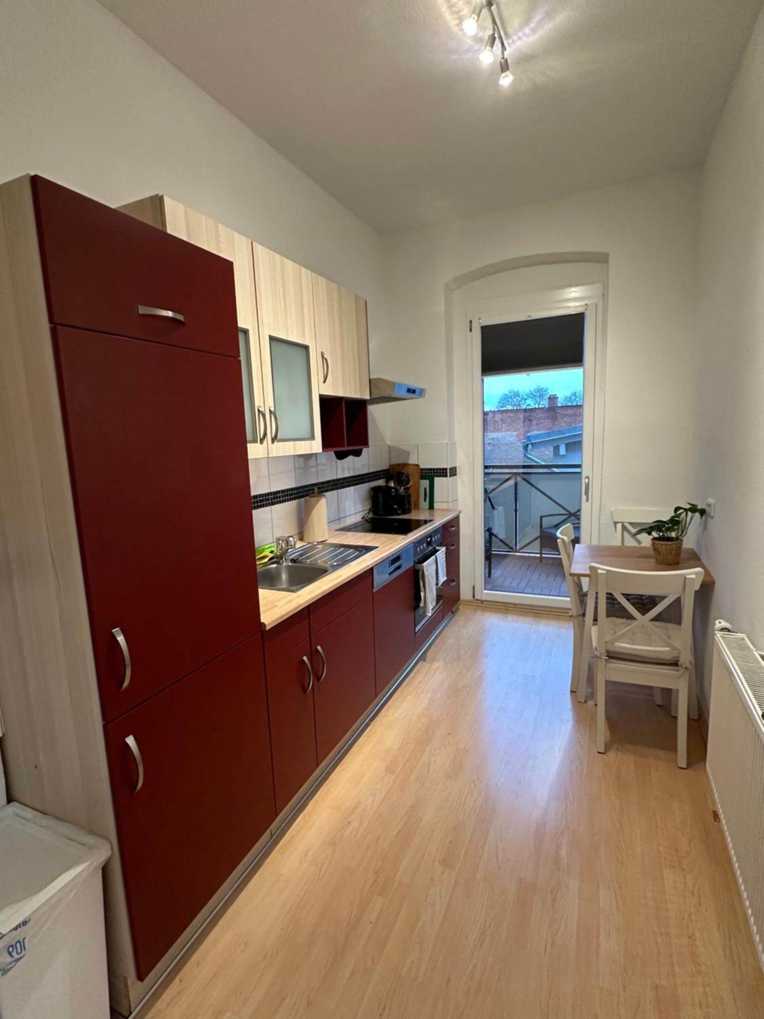 Ferienwohnung Fuer 8 Mit Balkon Erfurt Buitenkant foto