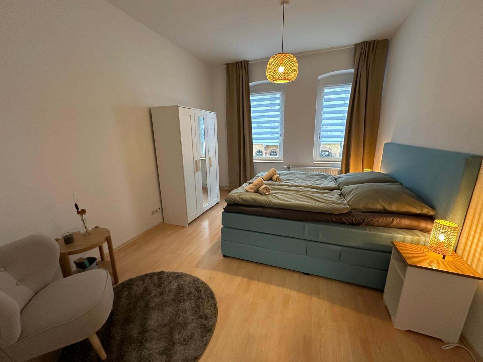 Ferienwohnung Fuer 8 Mit Balkon Erfurt Buitenkant foto